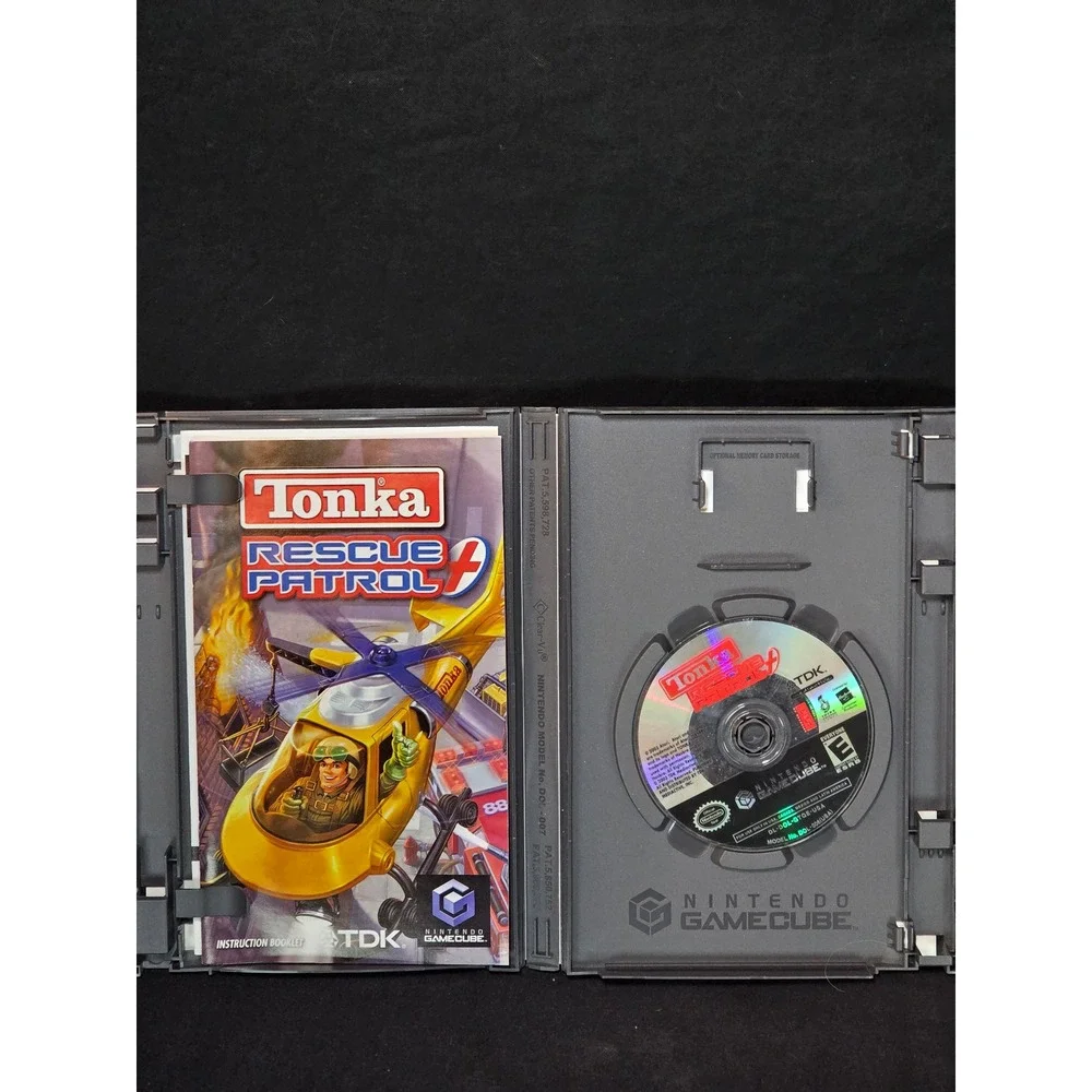 Tonka Rescue Patrol Nintendo GameCube GCN 2003 CIB Complete With‎ Manual TDK